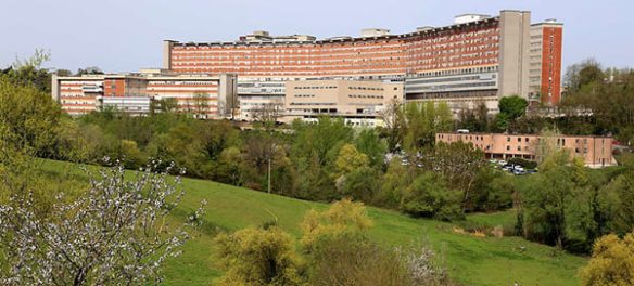 Veduta della Aou Senese - Azienda ospedaliera universitaria senese Le Scotte