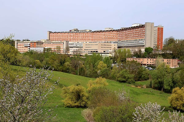 Veduta della Aou Senese - Azienda ospedaliera universitaria senese Le Scotte